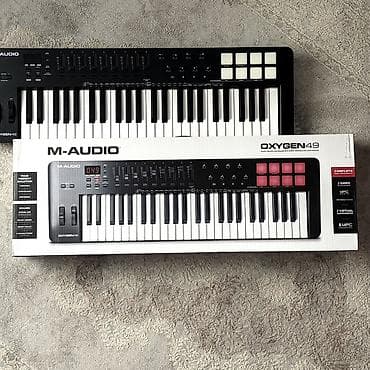 Musiqi alətləri: Midi-klaviatura, M-Audio, İşlənmiş — 6