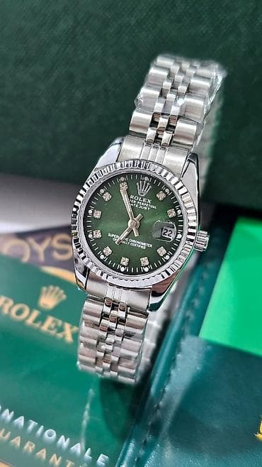 Yeni, Qol saatı, Rolex, rəng - Yaşıl — 1