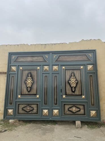 ən ucuz darvazalar: Eni-3 Hündürlük-2.60 Çərçivə-8lik Şveller,List-2.5,Profil — 17