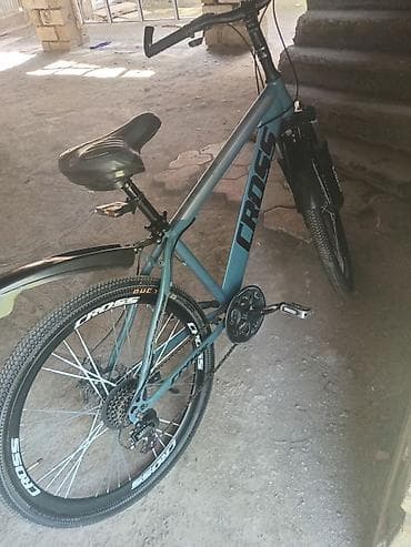 velosiped icarəsi: CROSS dağ velosipedi - Çərçivə: yüngül alaşımlı, trapez formalı — 1