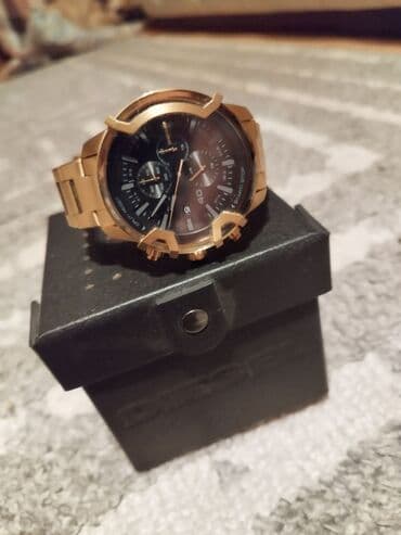 saat smart: Qol saatı, Diesel, rəng - Qızılı — 1