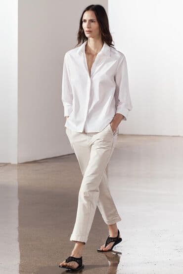 rezin elcekler: Zara chino şalvar 
Az geyilib teze kimidir — 7