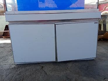 sani kecileri satisi: Böyük ölçülü akvarium komplekti (stendli) - Üst şüşə akvarium — 4