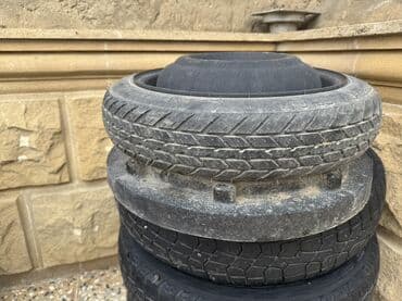 teker bazarı babek: Möhkəm ehtiyat təkər (space saver) komplekti - Tip: Yüngül polad disk — 3