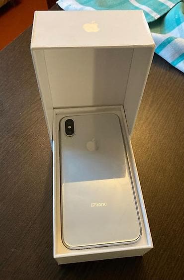 apple 6 plus iphone: IPhone X, Gümüşü, Simsiz şarj — 2