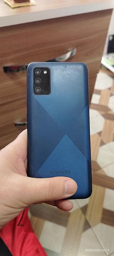 en ucuz iphone 11: Samsung Galaxy A02 S, 32 GB, rəng - Mavi, İki sim kartlı — 2