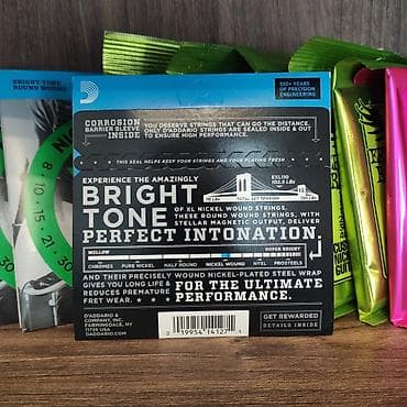 gitara simləri: Elektro gitara simləri Daddario EXL110 Həm yeni başlayanlar, həm — 2