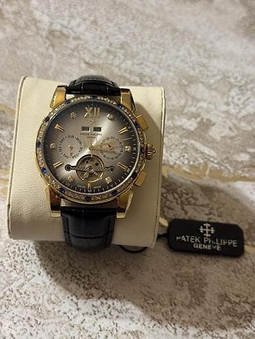 Şəxsi əşyalar: Qol saatı, Patek Phillipe, rəng - Qara — 2