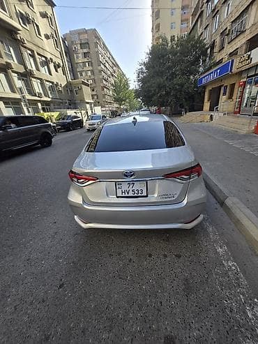 prius 20 kuza salon: Toyota Corolla, gümüşü rəng, sedan gövdə. Rənglənməyib udarı vuruğu — 10