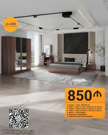 divan çarpayı: İkinəfərlik çarpayı — 1