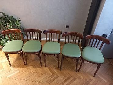 Mətbəx üçün, Qatlanmayan, Stul