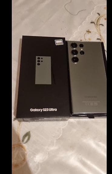 Samsung Galaxy S23 Ultra, rəng - Boz, Simsiz şarj
