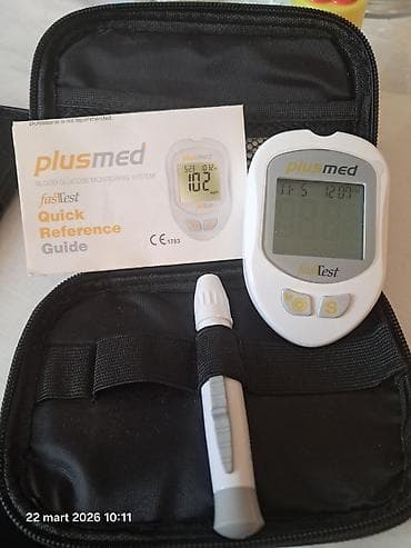 tonometr omron m6: Plusmed fasTest qan qlükoza ölçmə sistemi - Model: Plusmed fasTest — 1