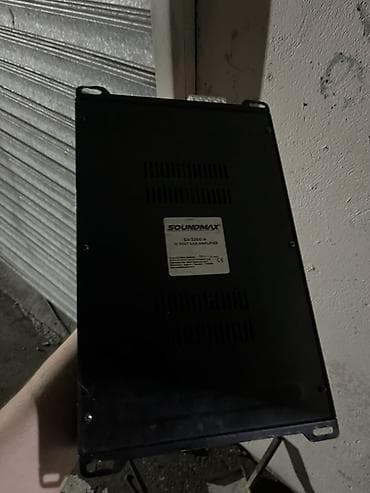 Səs gücləndiriciləri: 3200.4 SOUNDMAX SX-3200.4 – 12V Avtomobil Gücləndiricisi - — 2