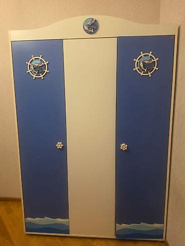 lövbər: Uşaq otağı üçün dəniz temalı mebel dəsti (Türkiyə istehsalı) Tərkibi — 9