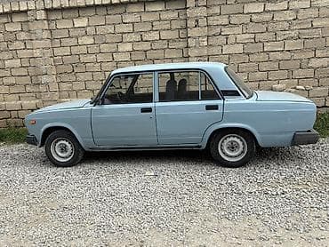 avto audio: Lada 2107 sedan - Göy rəngli klassik kuzov, 4 qapı - Mexaniki ötürmə — 2