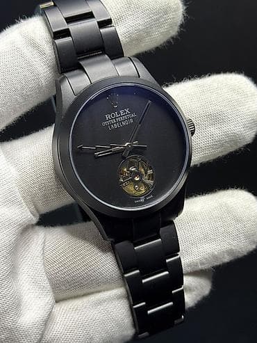 Smart qolbaqlar: Yeni, Qol saatı, Rolex, rəng - Qara — 2