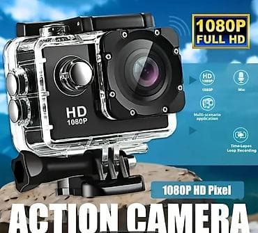 Elektronika: 1080P Full HD Aksion Kamera Xüsusiyyətlər: - Video: 1080P Full HD - — 2
