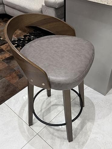 limon ağaçı: Bar taburesi – müasir dizayn - Material: bərk ağac gövdə və arxa — 2