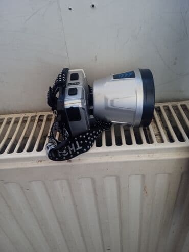 Güclü LED baş fənəri - Tip: Çiyinə və ya başa taxılan, iri