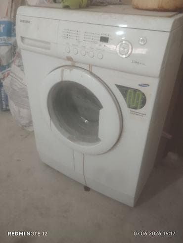 masin dinamik: Paltaryuyan maşın Samsung, 4 kq qədər, Avtomat, Qurutmasız — 2