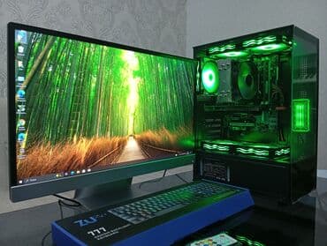 pc gaming: Gaming PC- İ7 3770 RAM 1×8GB/DDR3 (2ci slot boşdur) GPU-GT730 2GB SSD — 1