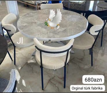 Mətbəx üçün, Yeni, 4 stul