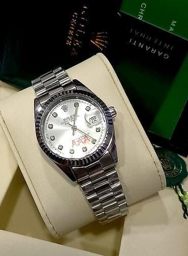 Rolex Datejust üslubunda lüks qol saatları - Korpus və qolbaq: qızılı — 7