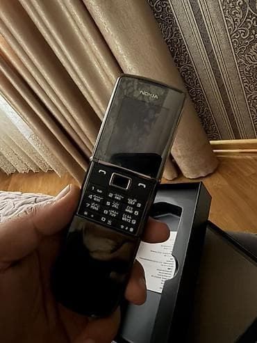 телефон флай металлический корпус: Nokia цвет - Черный, С документами — 2