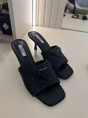 elde sepkiler: Tərliklər, Ölçü: 37, rəng - Qara, İşlənmiş — 2