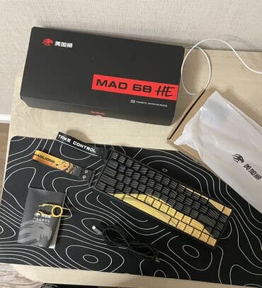 steelseries apex m400: MAD 68 HE – maqnit switchli kompakt mexaniki klaviatura dəsti — 2