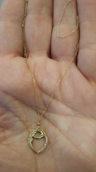 585 eyar qizil qiymeti: Boyunbağı, Sarı qızıl, 585 Əyar — 4