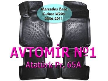 ayaqalti mersedes: Mercedes benz c-class w204 20006-2011 ucun poloiuretan ayaqaltilar — 1