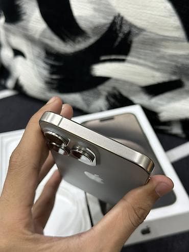 iphone 13 pro max kreditle: IPhone 15 Pro, 256 GB, Natural Titanium, Face ID — 4