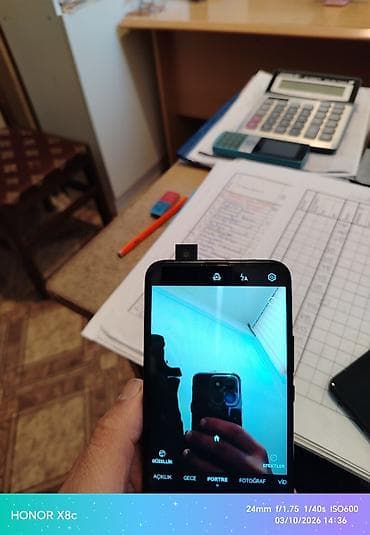 samsung galaxy a8 2018: Huawei P Smart Z, 64 GB, rəng - Qara, Barmaq izi — 4