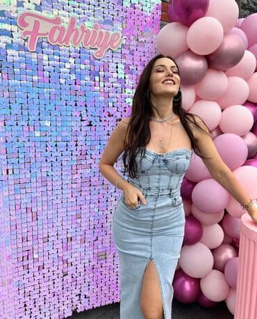 детские джинсовые платья: Gündəlik donlar — 2