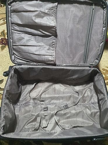 parca camadan: MGS markalı tək çamadan – böyük ölçülü, parça korpuslu, qara rəng. az — 5