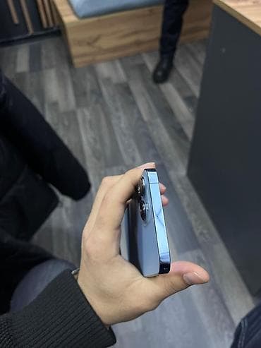 iphone 13 pro max 256: IPhone 13 Pro Max, 256 GB, Sierra Blue, Zəmanət, Kredit, Face ID — 4