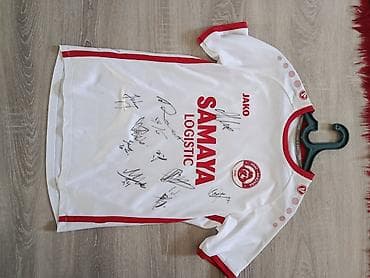 черно белые мужские футболки: Мужская футболка, Jako, L, цвет - Белый — 1