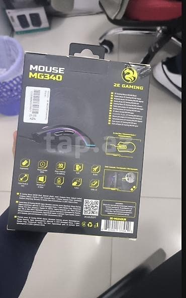 optik madem: 2E Gaming Mouse MG340 – oyun üçün optik siçan Xüsusiyyətlər: - — 2