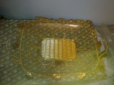 брендовая посуда: Awat golden plated. новая посуда в коробке. Размеры приблизительно — 2