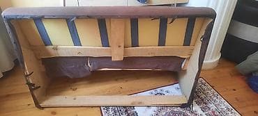 6 stul: Mini-divan, İşlənmiş, Açılmayan, Bazasız, Parça — 3