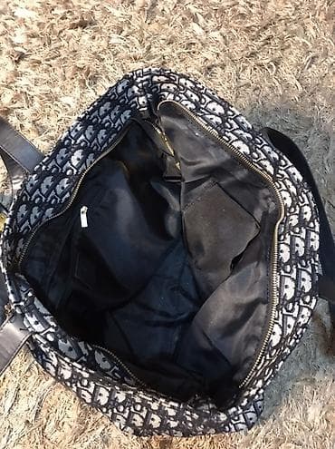 azercel nomre: İki ədəd qadın çantası dəsti 1) Toxuma naxışlı böyük tote çanta - — 2