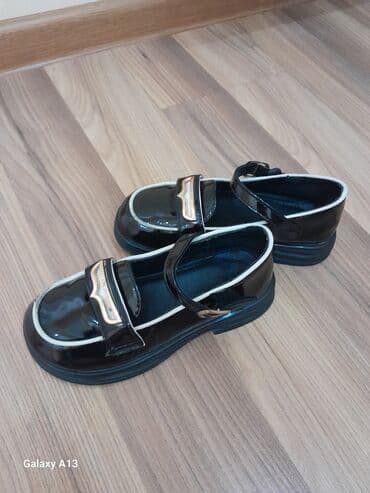 детские колготки хб купить: Qız uşaqları üçün laklı baletka tipli ayaqqabı - Rəng: qara, ağ kənar — 2