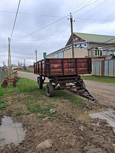 kuba ege 50: Traktor qoşqusu – 2 oxlu, dözümlü metal kuzovlu, yüksək bortlu — 2