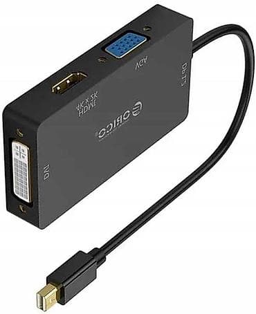 🔥 **ORICO XD-MDFHDV4-BK-BP – Mini DisplayPort to HDMI + VGA + DVI