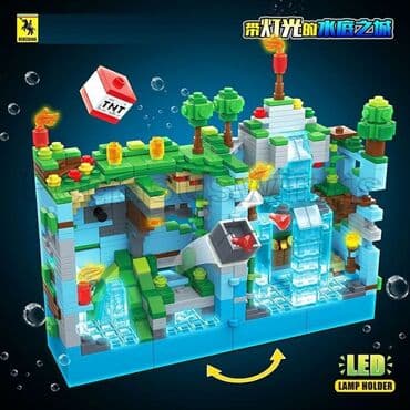 sluban çəhrayı arzular konstruktorları: Minecraft Konstruktor, Lego 🔹Ölkə daxili pulsuz çatdırılma 📦 🔹İç boyut — 4