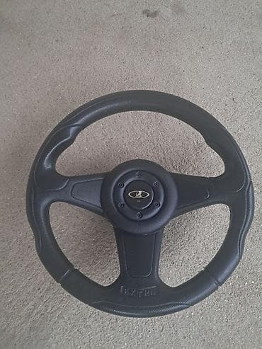 Avtomobil sükanı – 3 şüalı, “EXTRA” model - Material: Teksturalı və