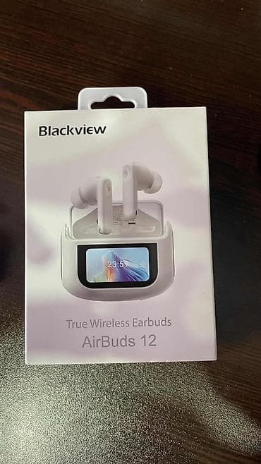 xiaomi redmi note 12 pro 5g: Blackview AirBuds 12 – tam simsiz qulaqlıq Xüsusiyyətlər: - Model — 4