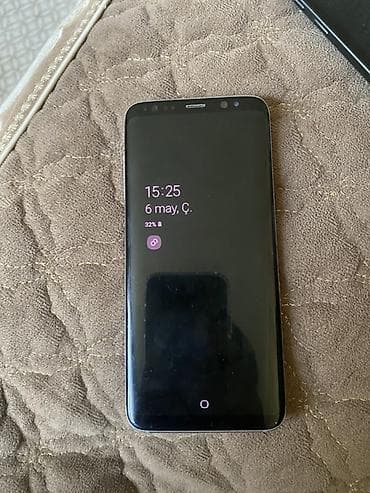 ikinci əl dondurucu: Samsung Galaxy S8, 64 GB, rəng - Qızılı, Qırıq — 1